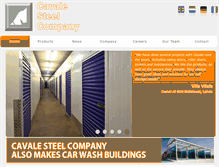 Tablet Screenshot of cavale.com